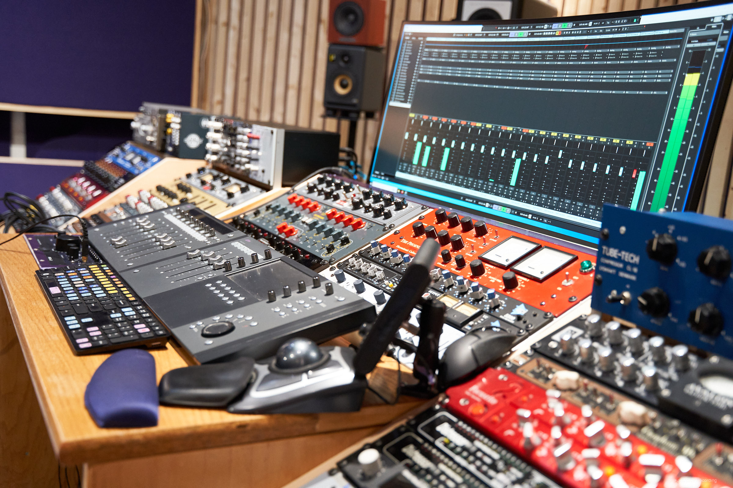 The art of mixing and mastering.